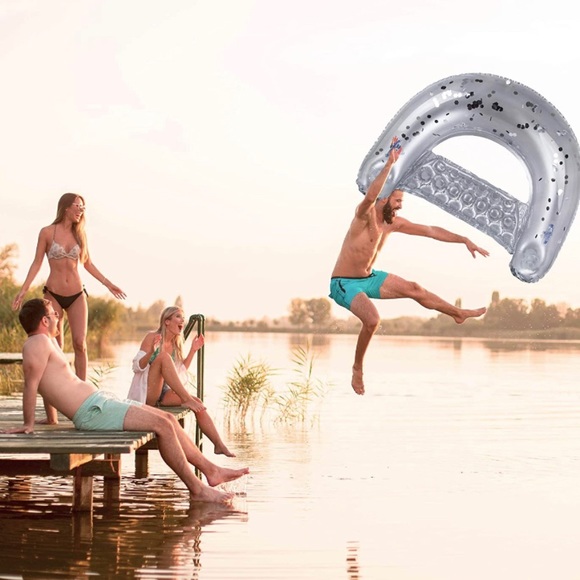 POZA Inflatable Pool Float Chair - Picture 4 of 6